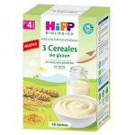 Comprar en línea papilla 3 cereales sin gluten hipp 400 gr al mejor precio